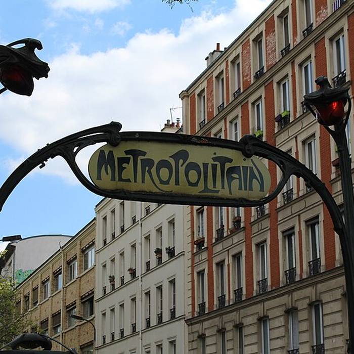 Photo de Édicule Guimard de la station Alexandre Dumas - Paris 20ème