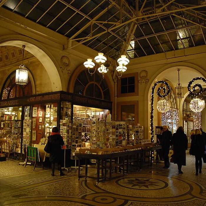 Photo de Galerie Vivienne, anciennement appelée galerie Marchoux
