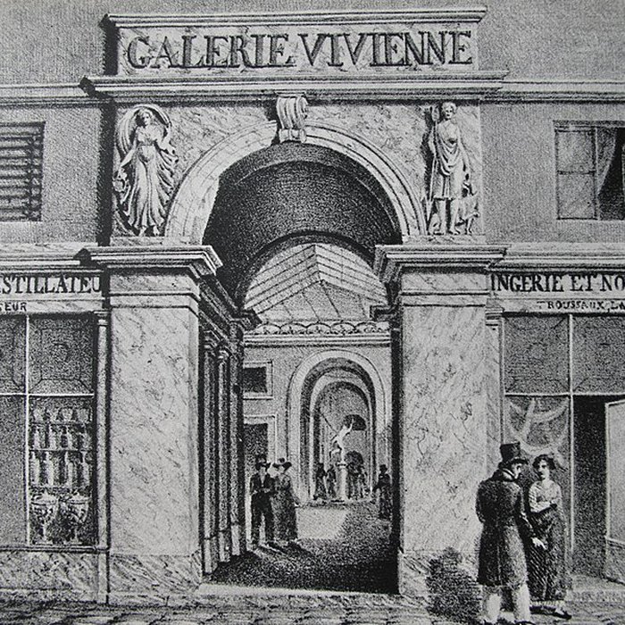 Photo de Galerie Vivienne, anciennement appelée galerie Marchoux