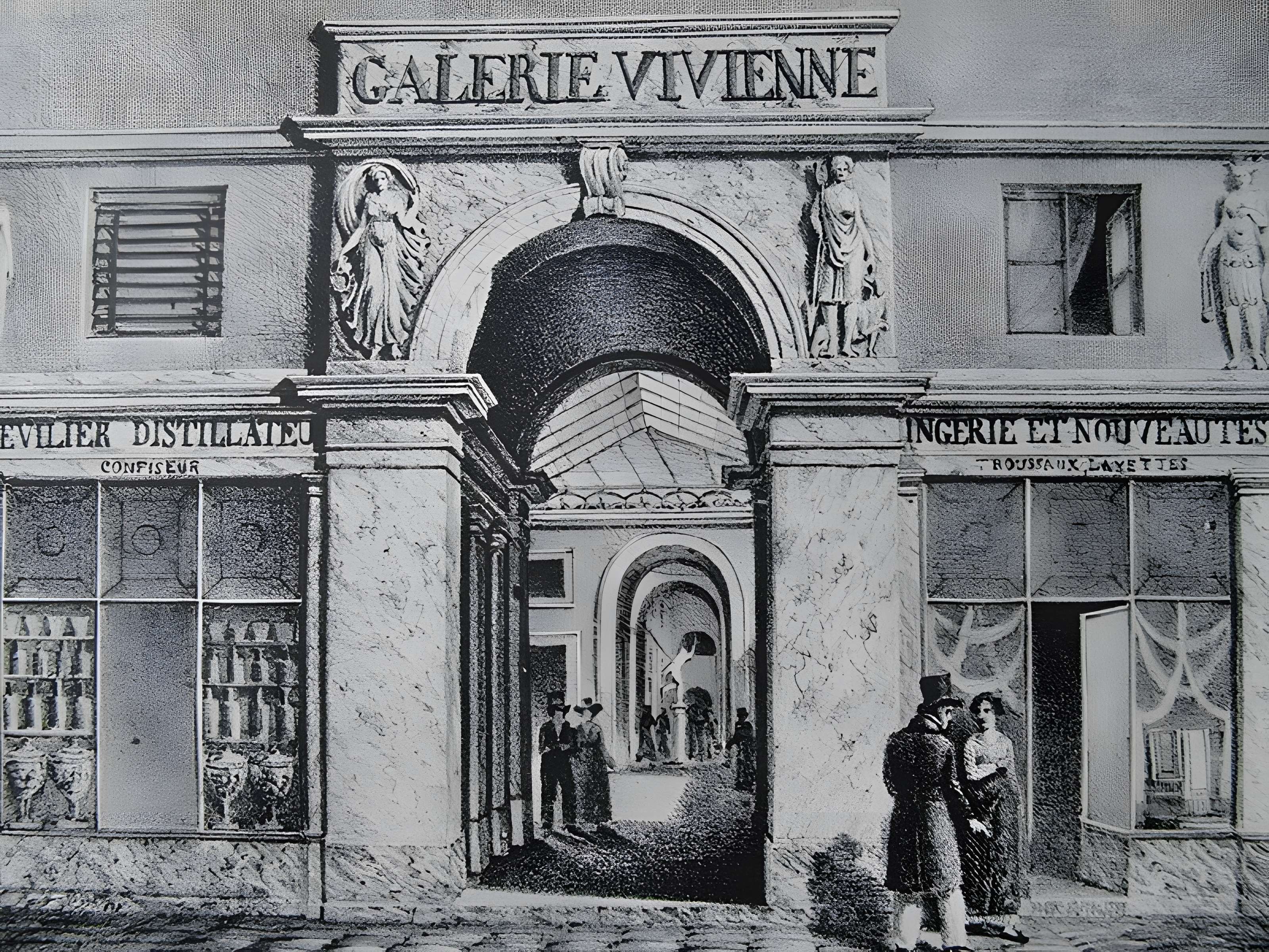 Galerie Vivienne, anciennement appelée galerie Marchoux