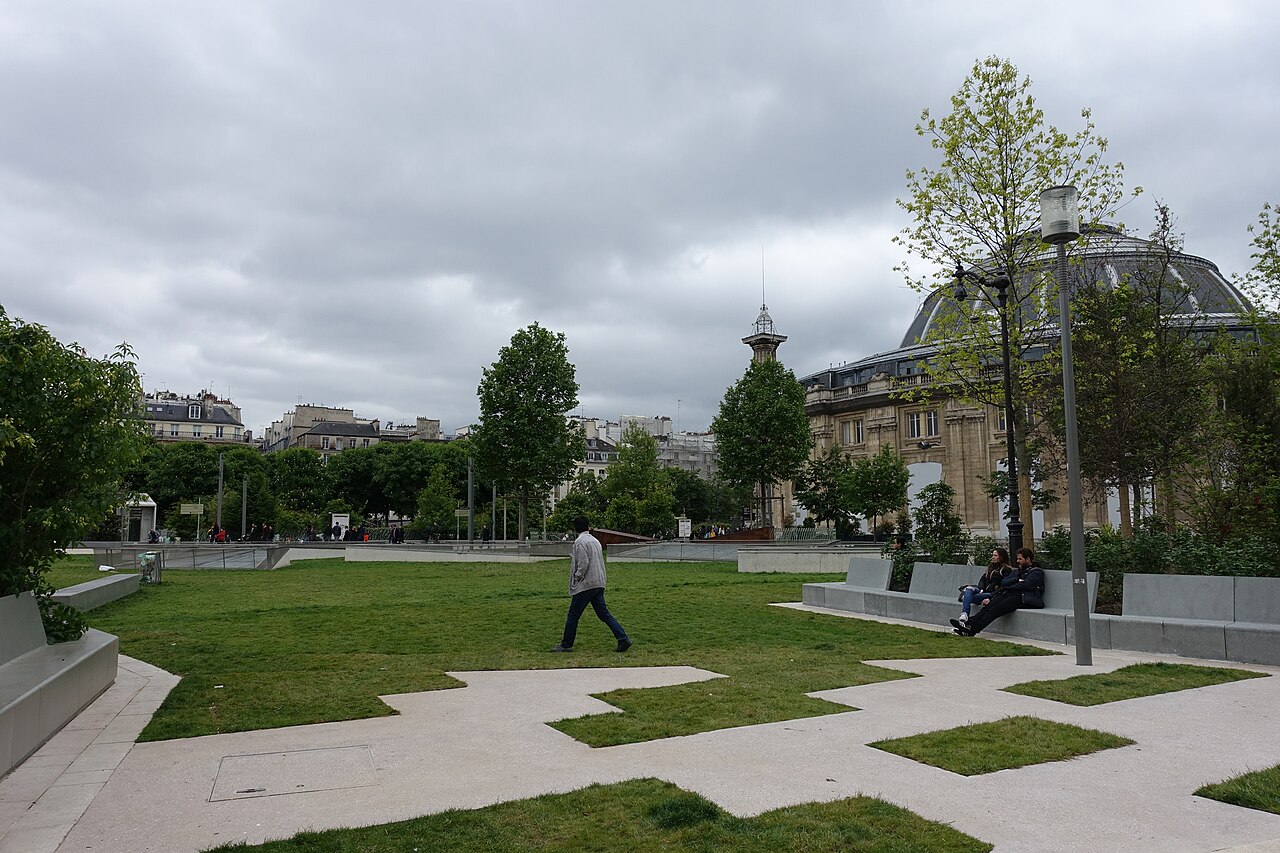 Jardin des Halles (Jardin Nelson-Mandela) - Paris 1er
