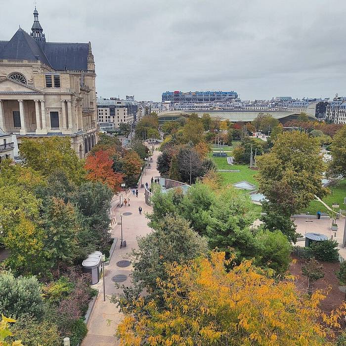 Photo de Jardin des Halles Jardin Nelson-Mandela - Paris 1er