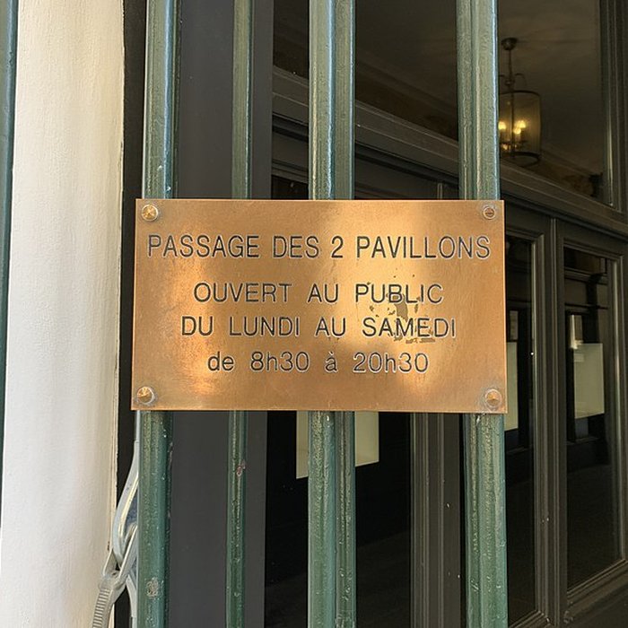 Photo de Passage des Deux-Pavillons - Paris 1er