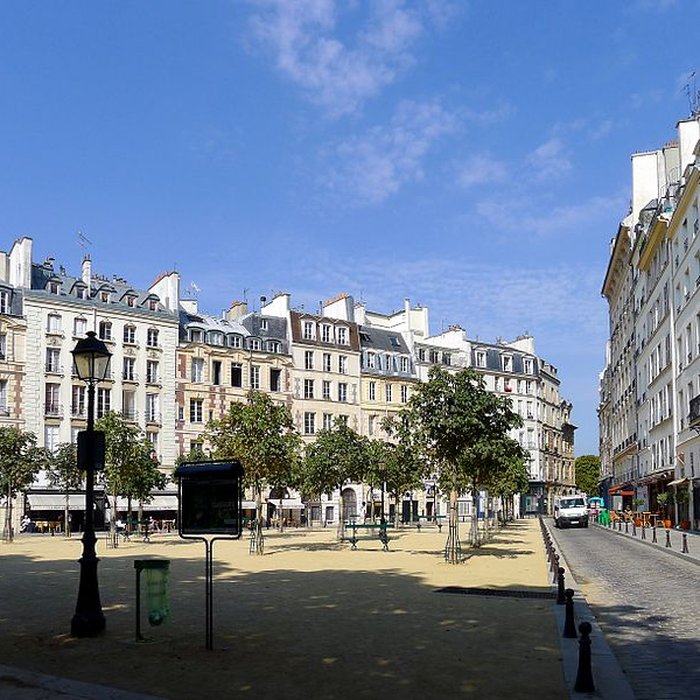 Photo de Place Dauphine : le sol