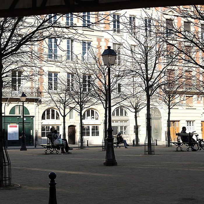 Photo de Place Dauphine : le sol