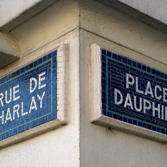 Photo de Place Dauphine : le sol