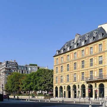 Place Dauphine : le sol