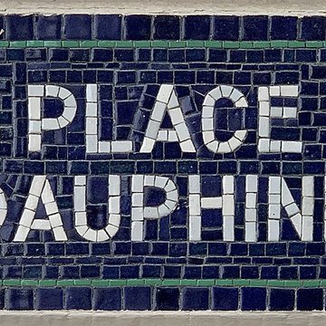 Place Dauphine : le sol