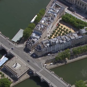 Place Dauphine : le sol