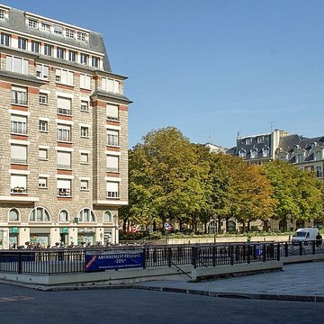 Place Dauphine : le sol