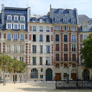 Place Dauphine : le sol