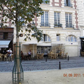 Place Dauphine : le sol
