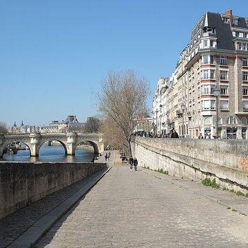Place Dauphine : le sol
