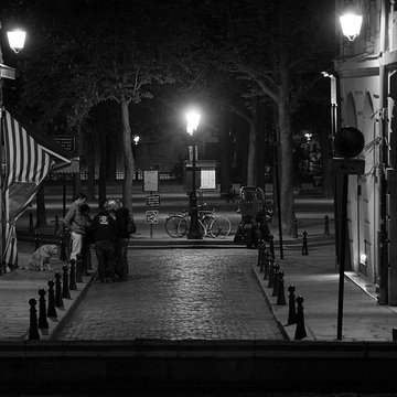 Place Dauphine : le sol