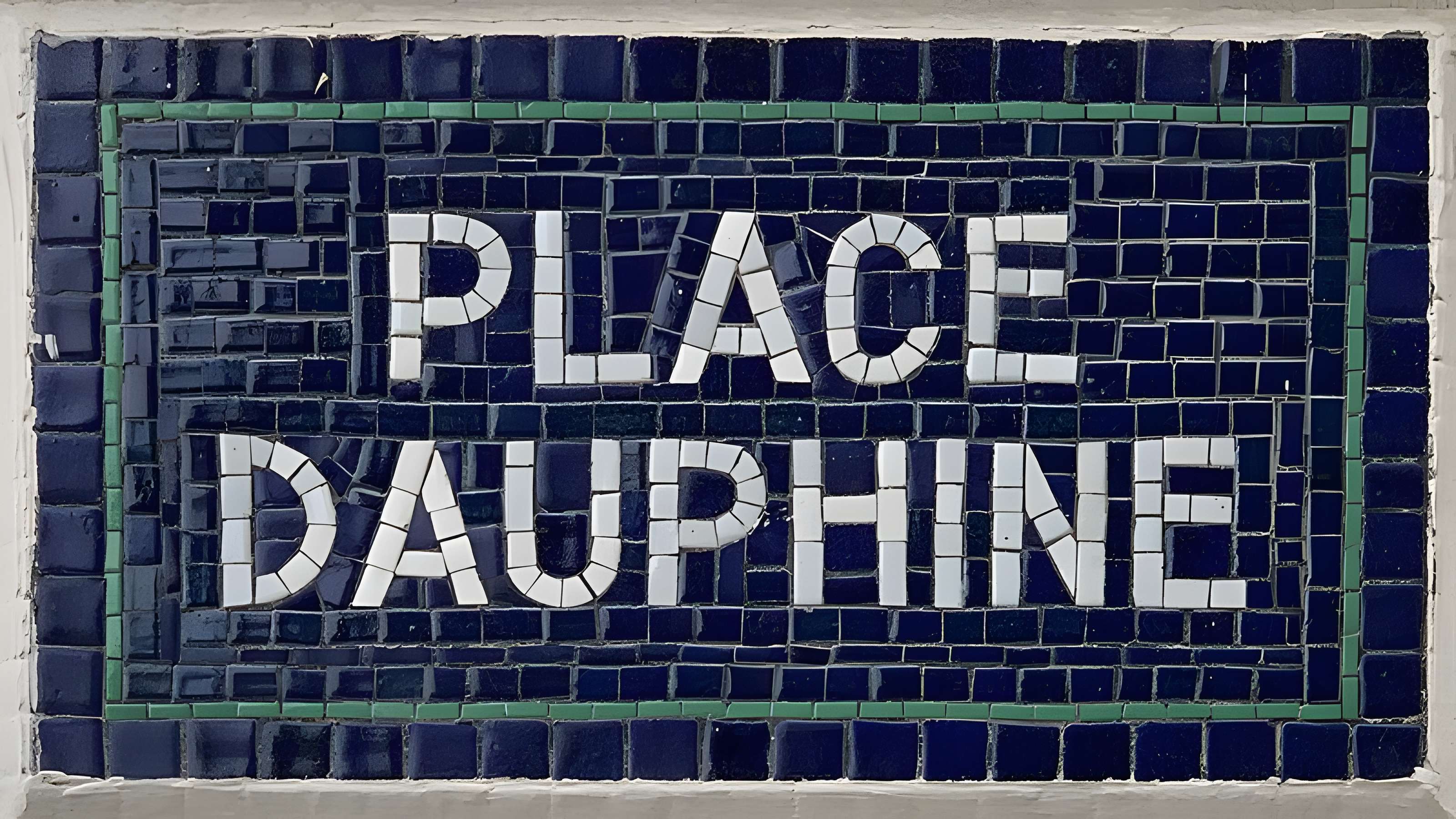 Place Dauphine : le sol