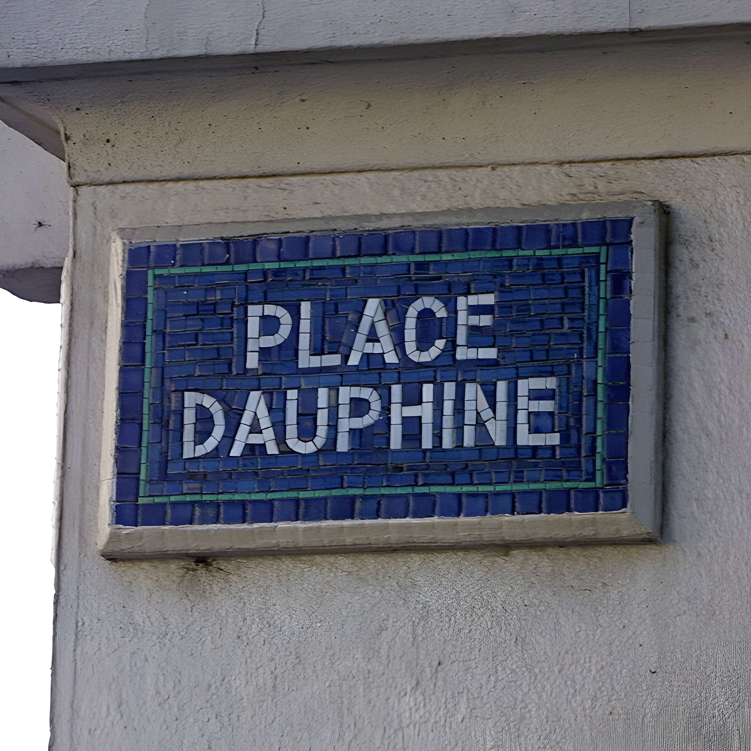 Place Dauphine : le sol