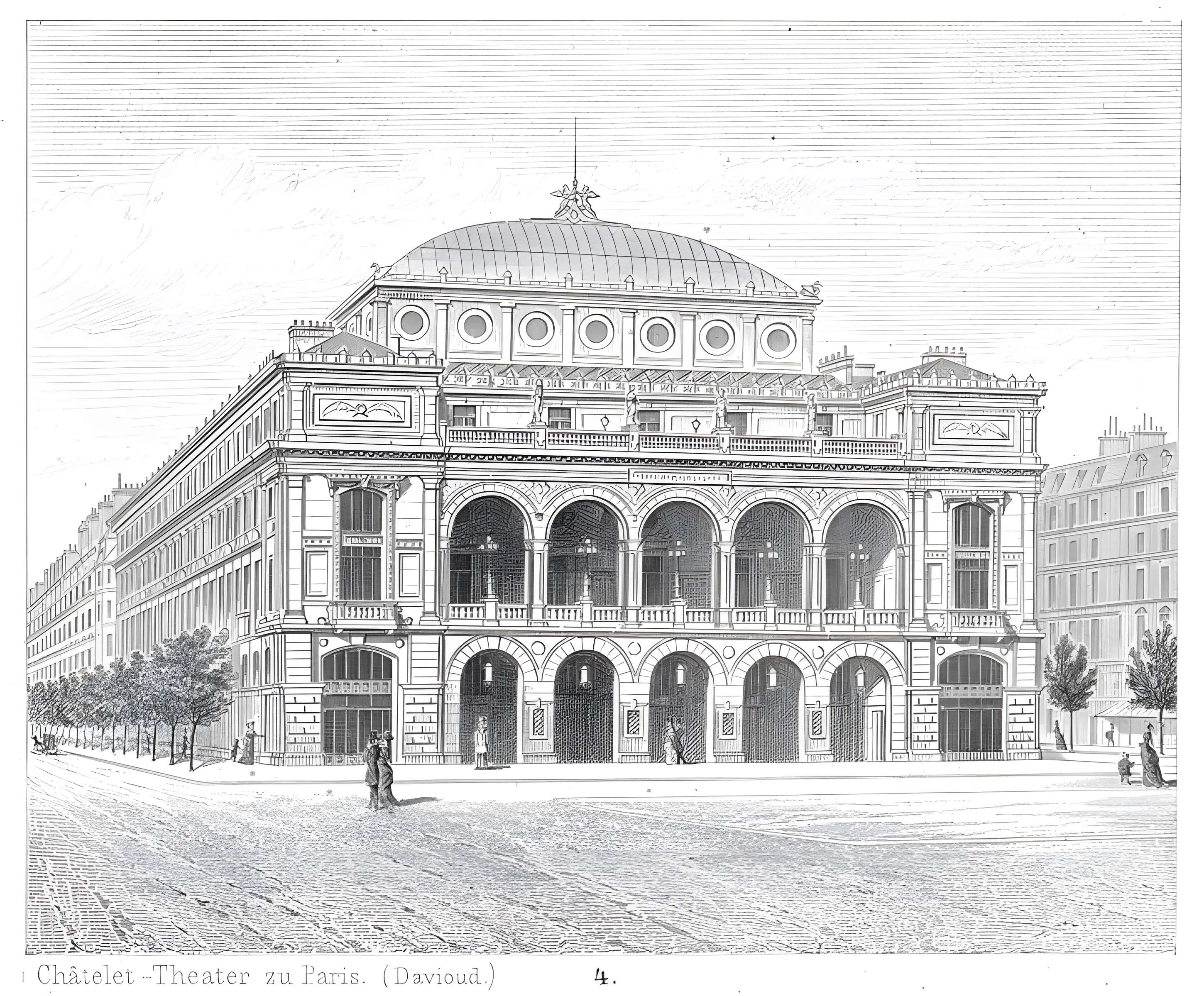 Théâtre du Châtelet à Paris
