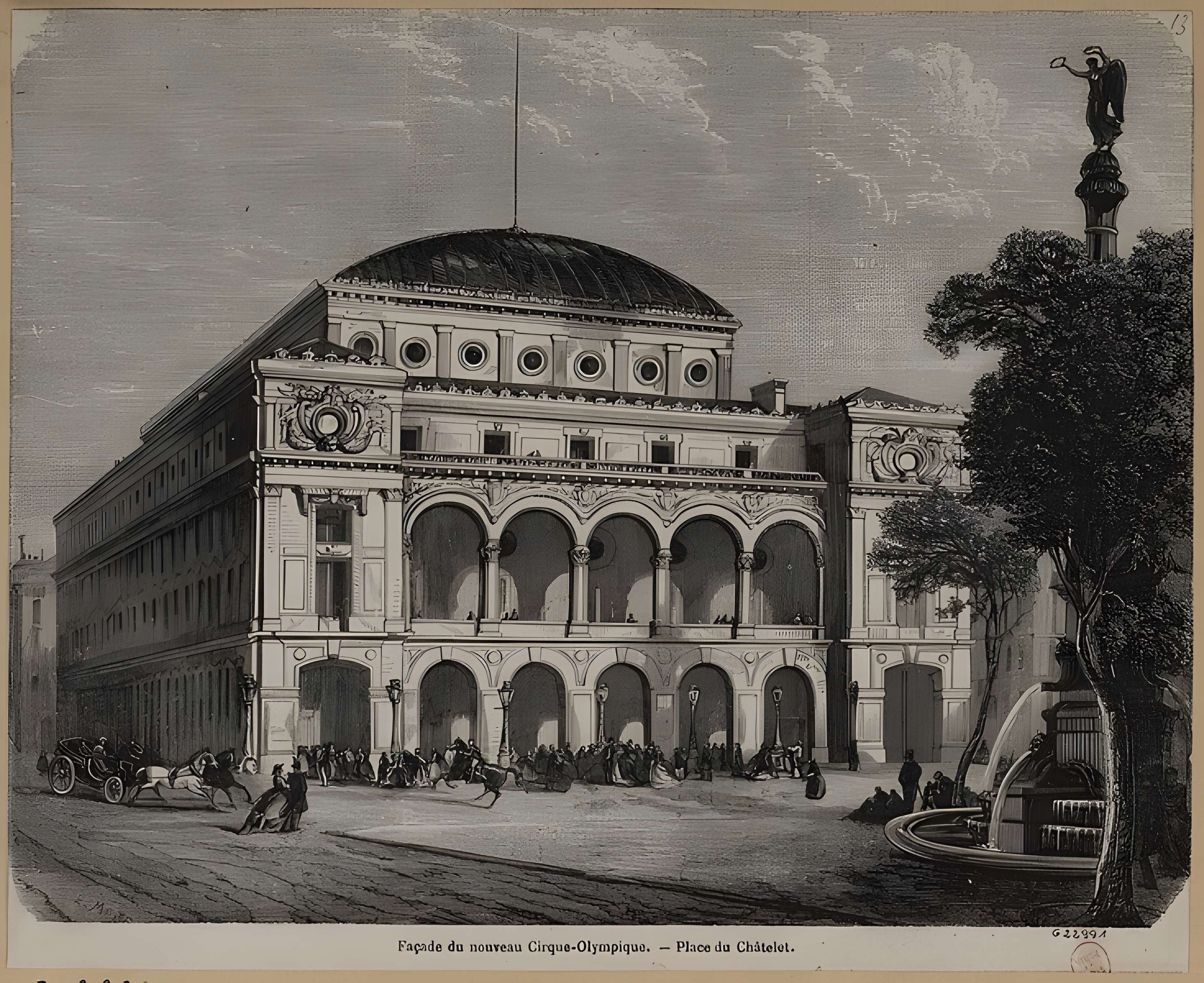 Théâtre du Châtelet à Paris