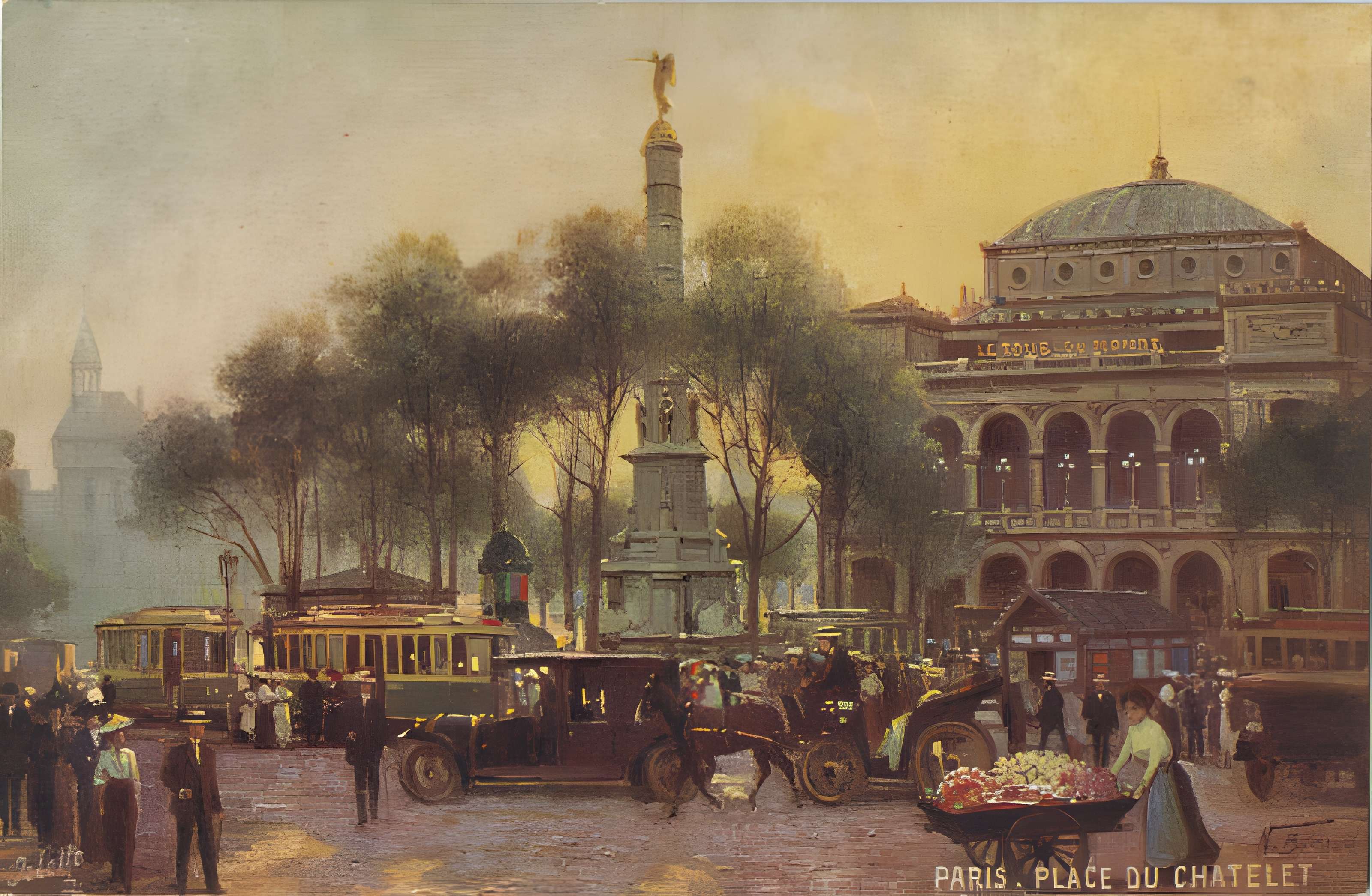 Théâtre du Châtelet à Paris