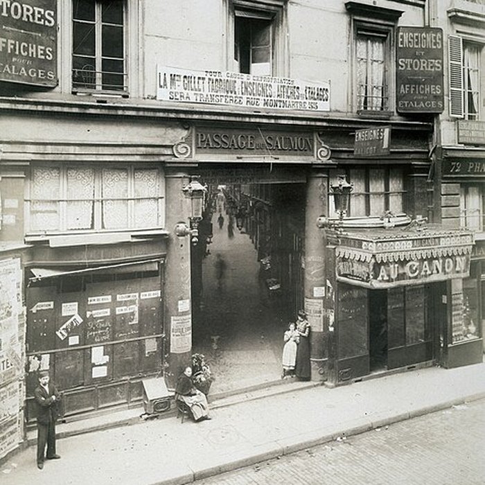 Photo de Vestiges du Passage du Saumon, actuel Passage Ben Aïad