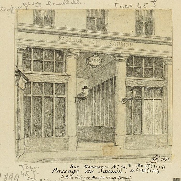 Photo de Vestiges du Passage du Saumon, actuel Passage Ben Aïad