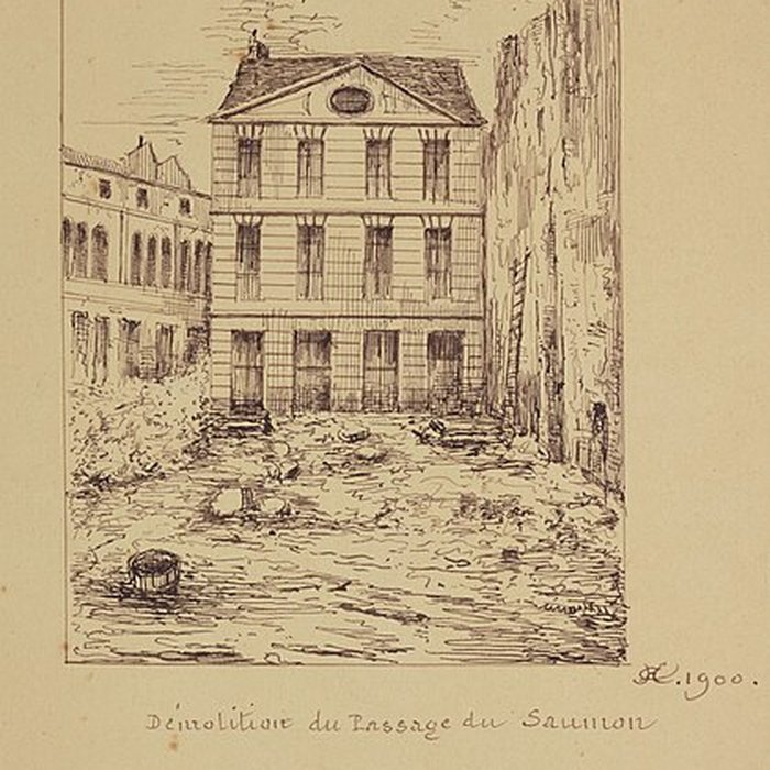 Photo de Vestiges du Passage du Saumon, actuel Passage Ben Aïad