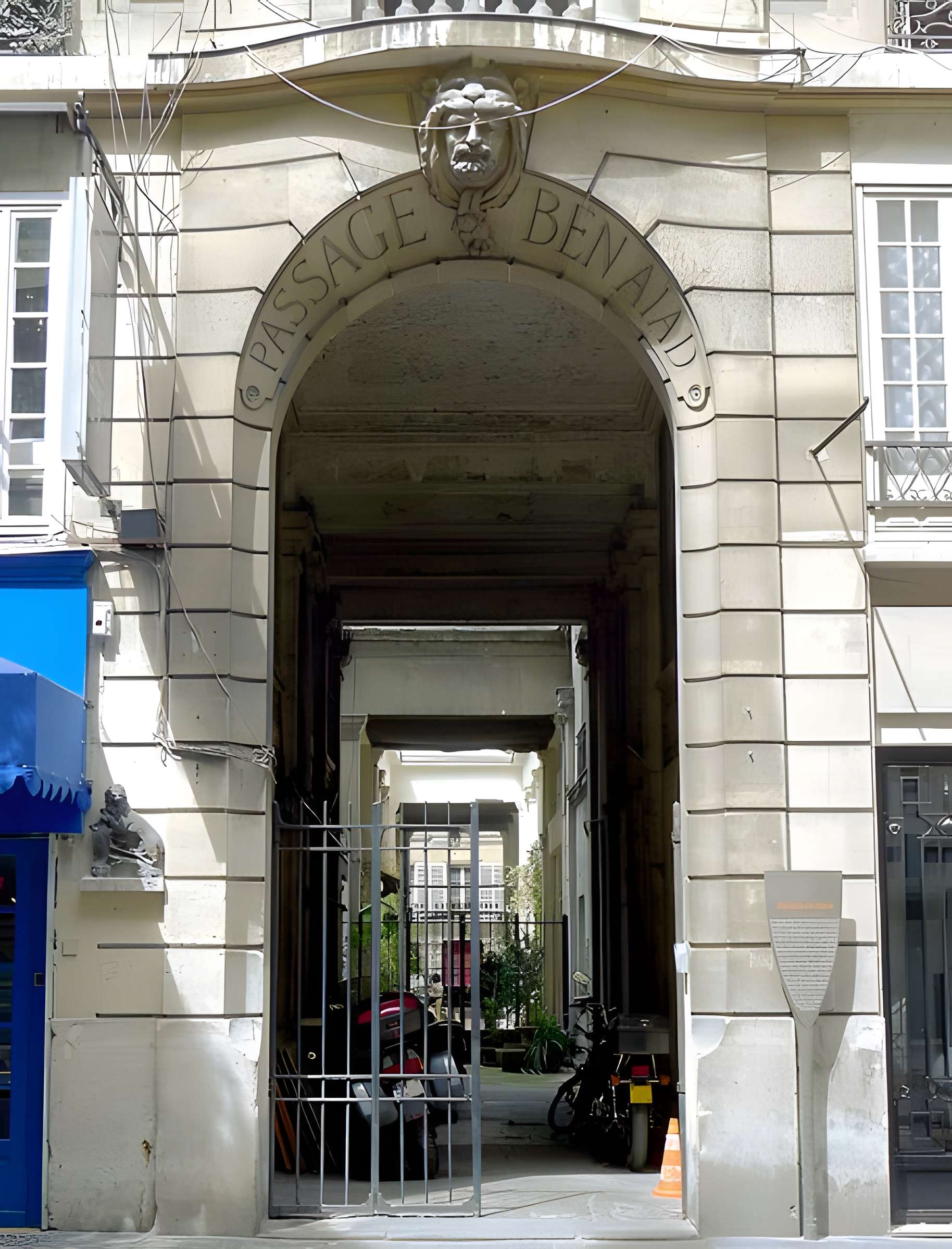 Vestiges du Passage du Saumon, actuel Passage Ben Aïad