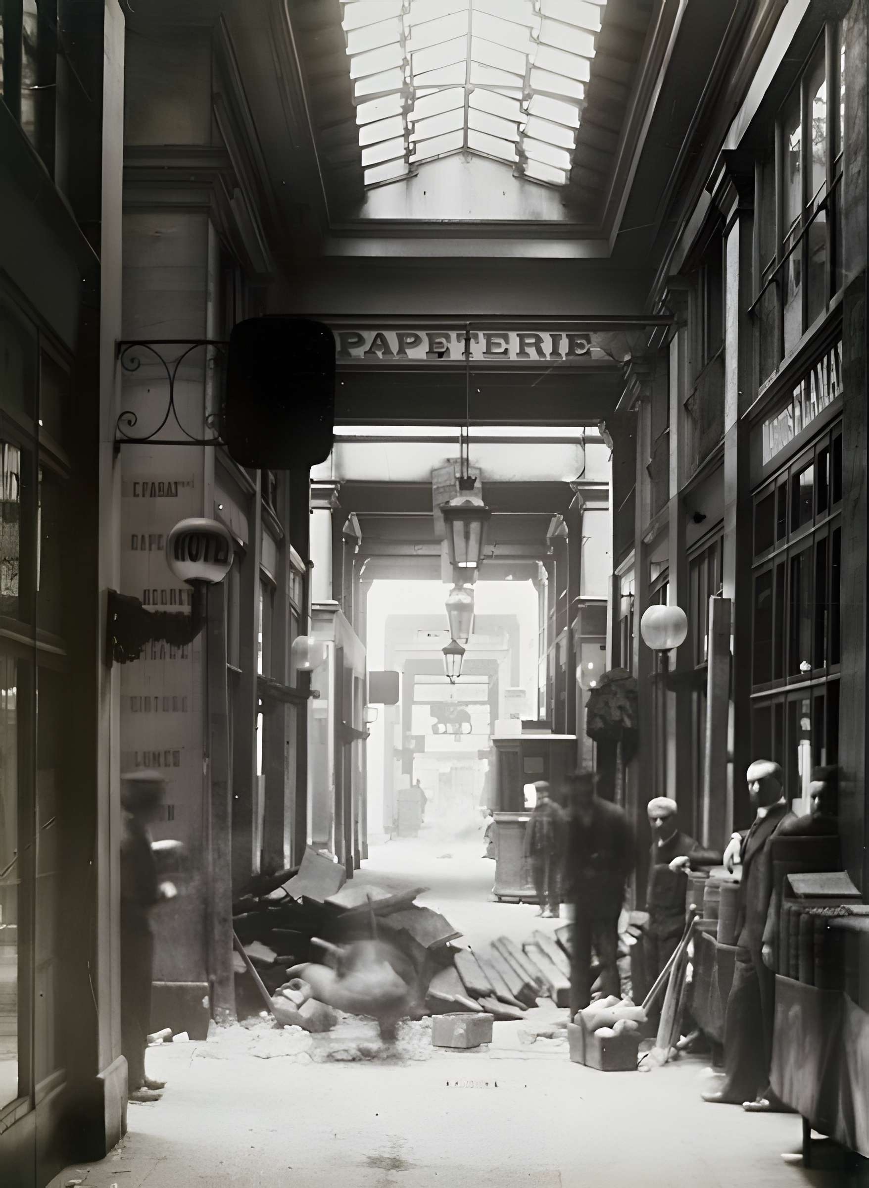 Vestiges du Passage du Saumon, actuel Passage Ben Aïad