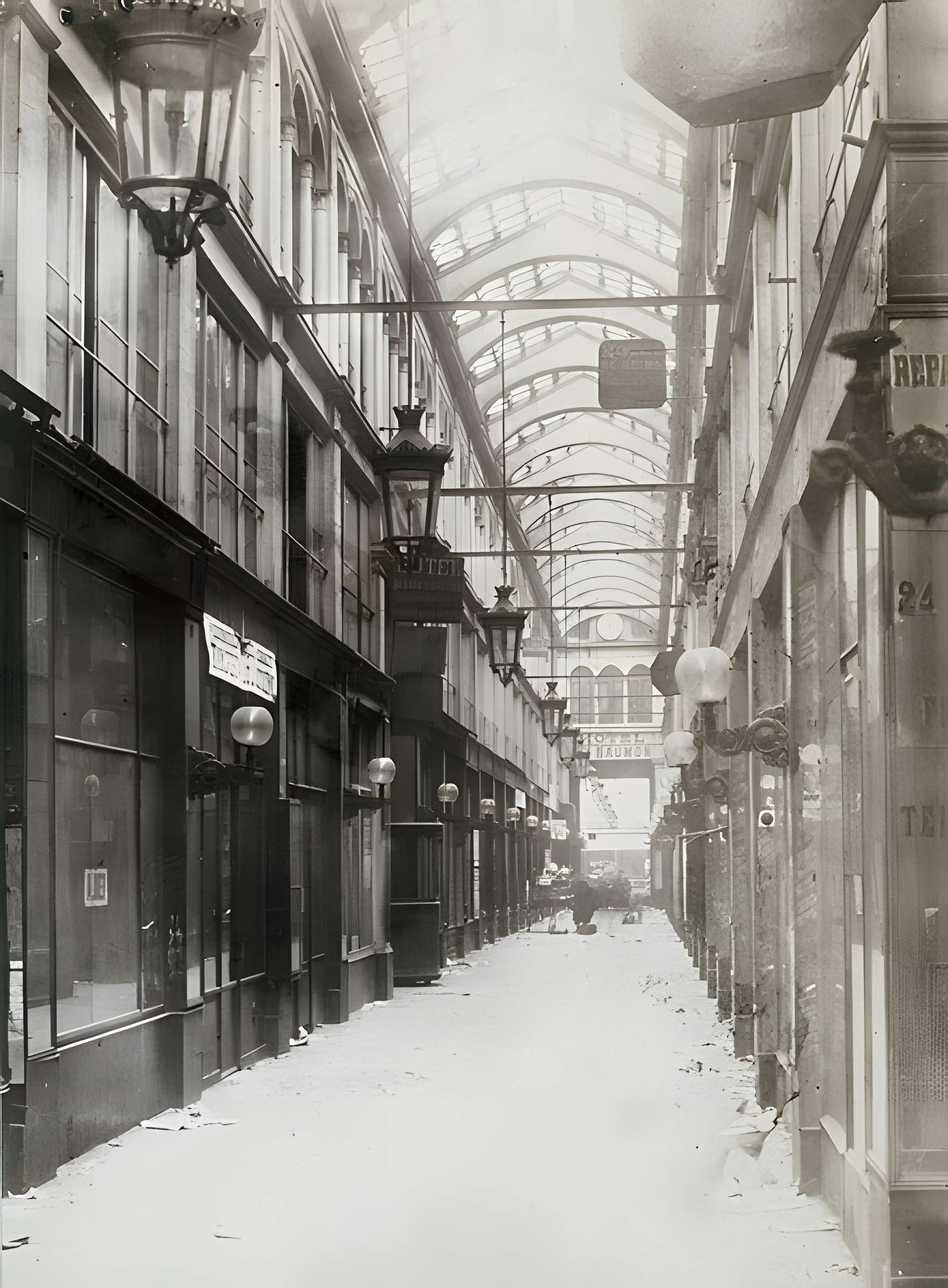 Vestiges du Passage du Saumon, actuel Passage Ben Aïad