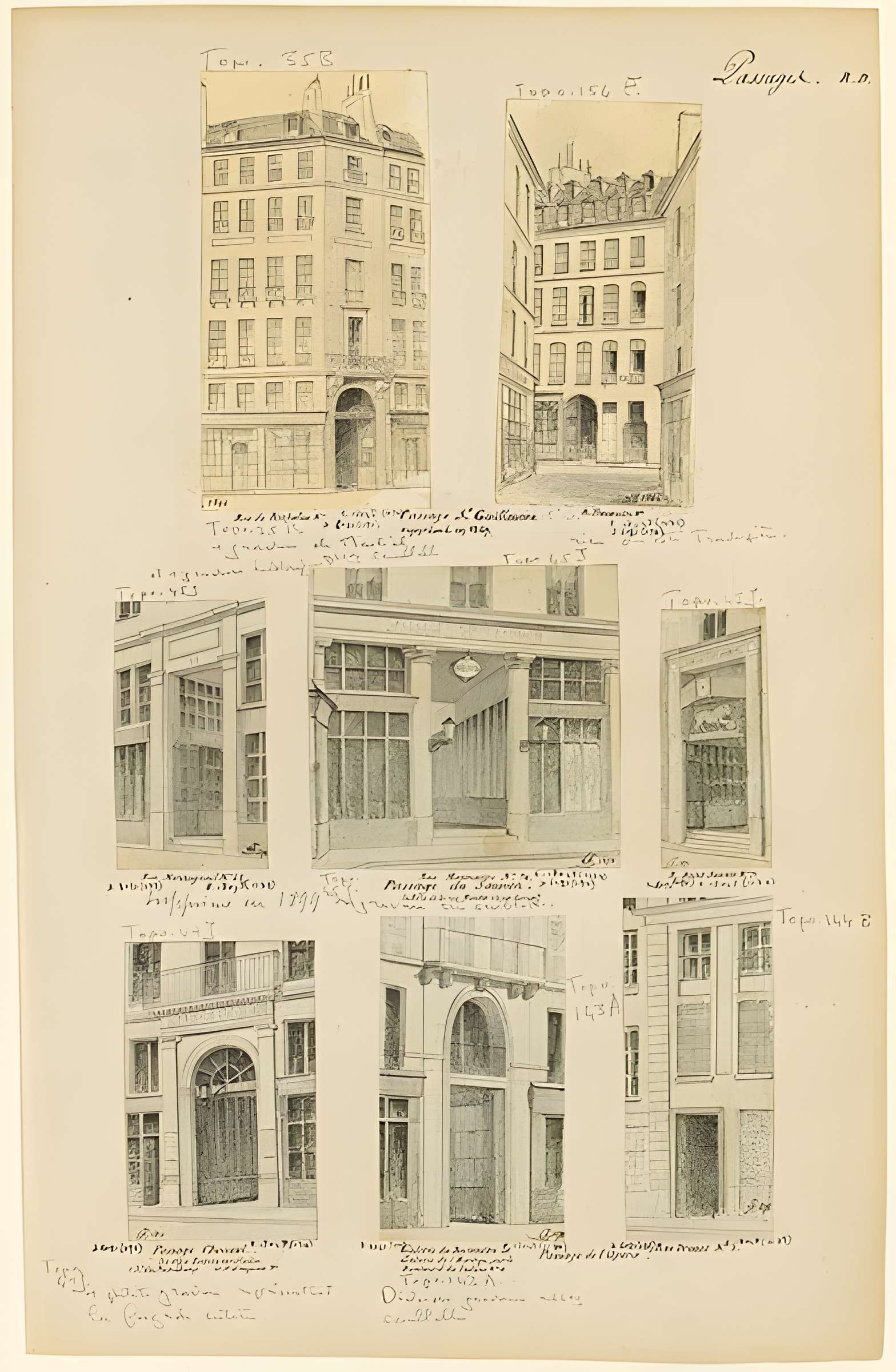 Vestiges du Passage du Saumon, actuel Passage Ben Aïad