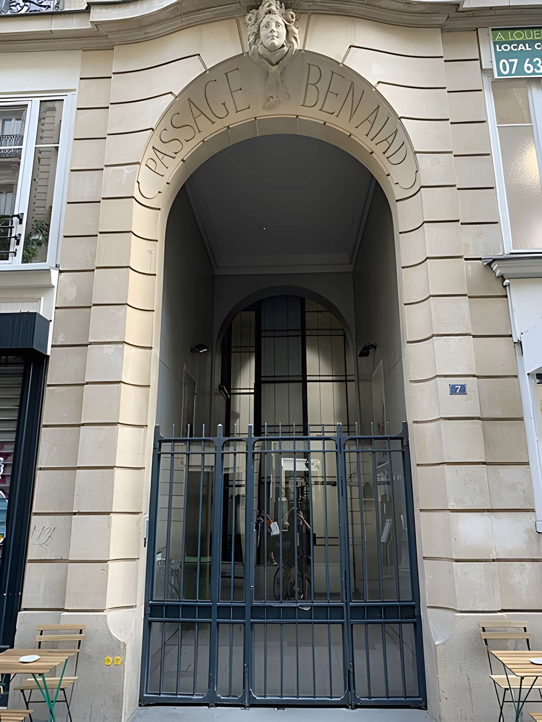 Vestiges du Passage du Saumon, actuel Passage Ben Aïad