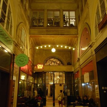 Passage Choiseul et passage Sainte-Anne