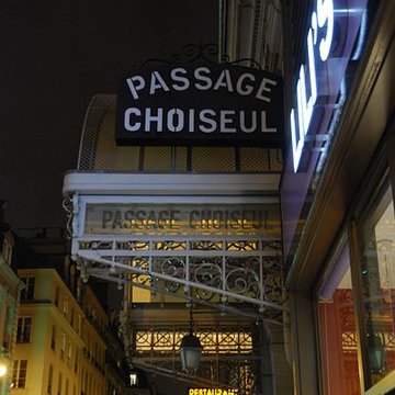 Passage Choiseul et passage Sainte-Anne