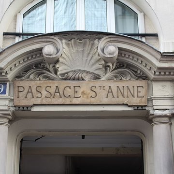 Passage Choiseul et passage Sainte-Anne