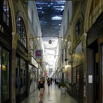 Passage Choiseul et passage Sainte-Anne