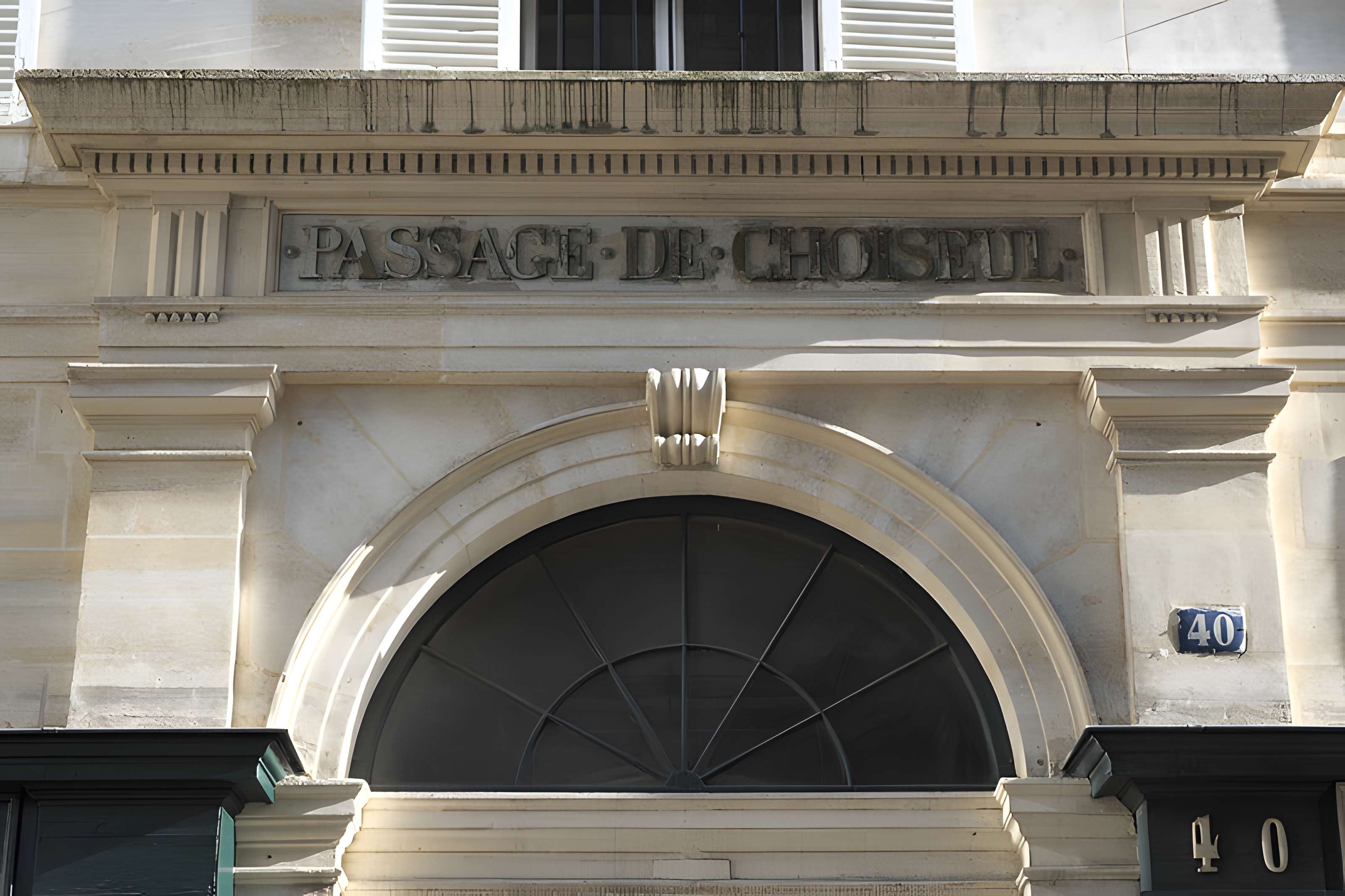 Passage Choiseul et passage Sainte-Anne