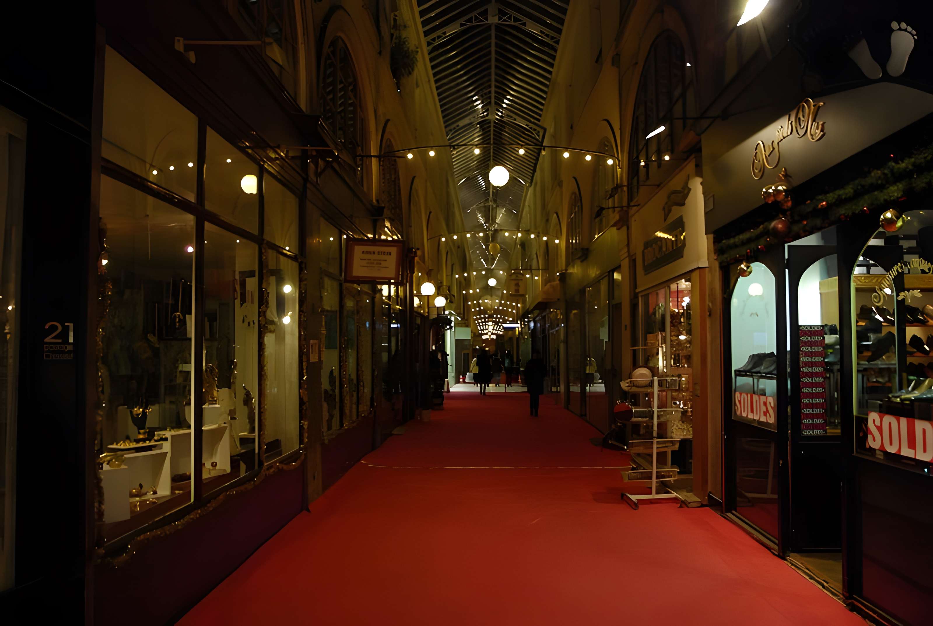 Passage Choiseul et passage Sainte-Anne