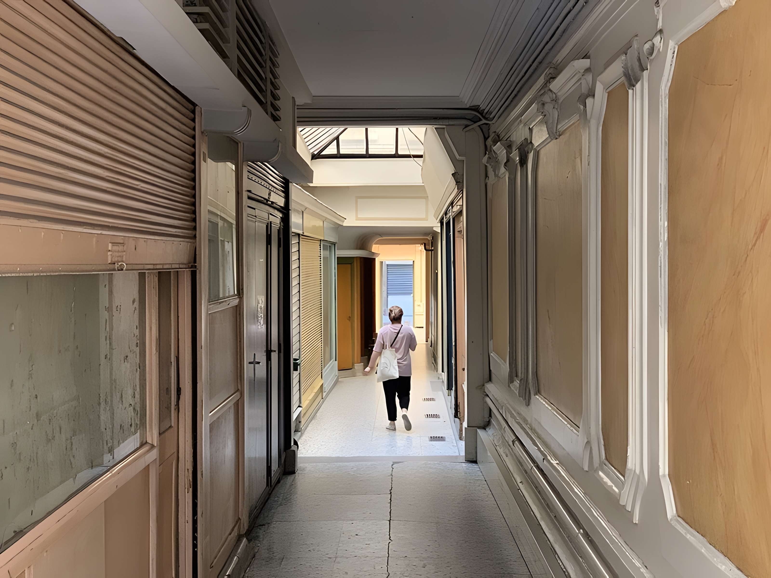 Passage Choiseul et passage Sainte-Anne