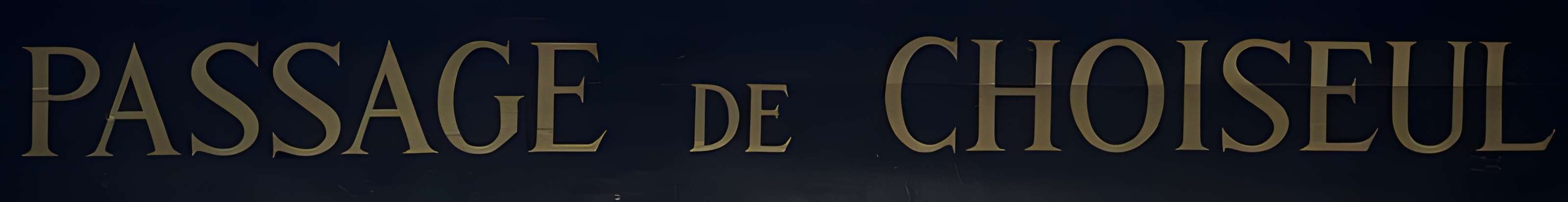 Passage Choiseul et passage Sainte-Anne