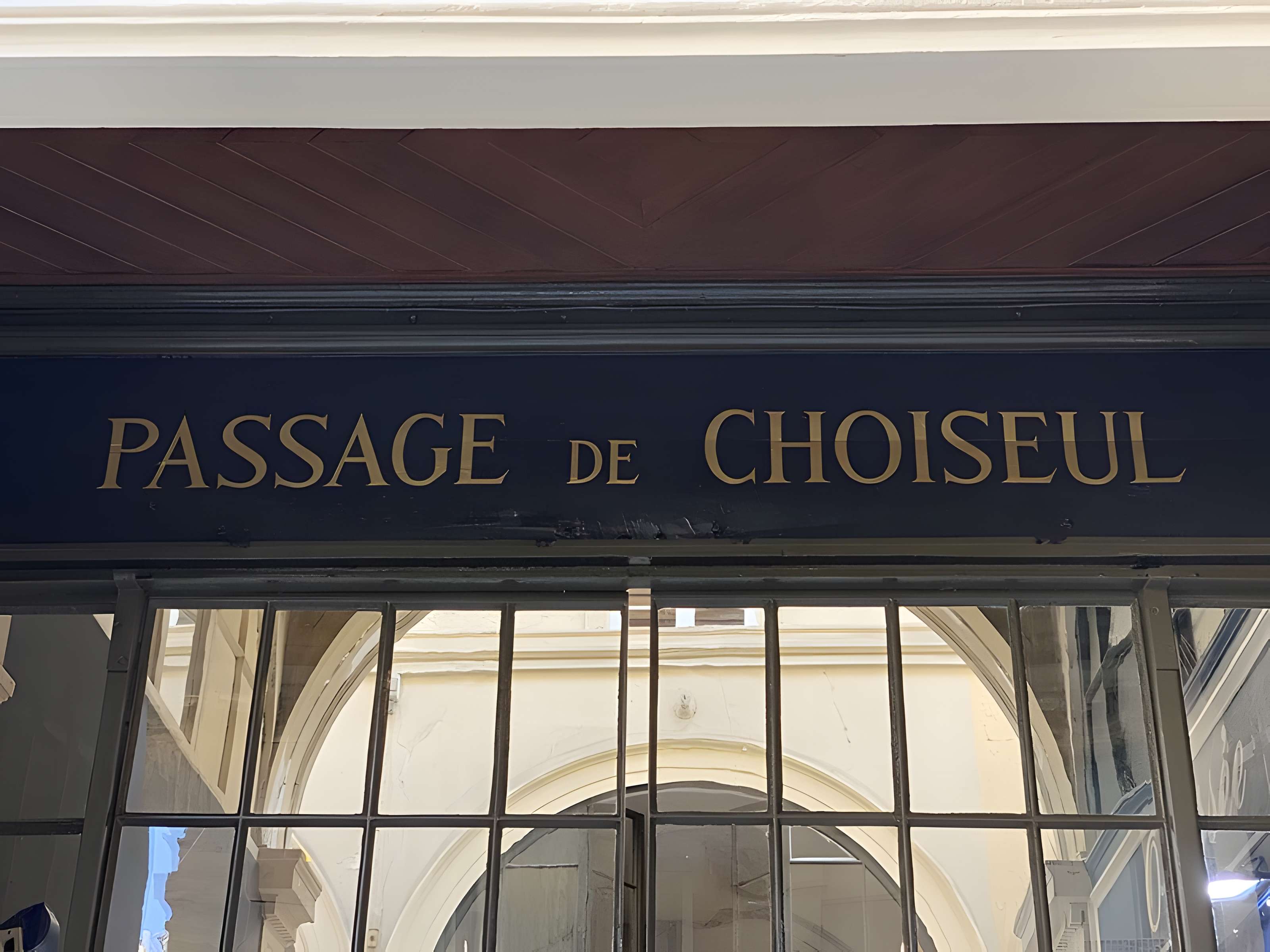 Passage Choiseul et passage Sainte-Anne