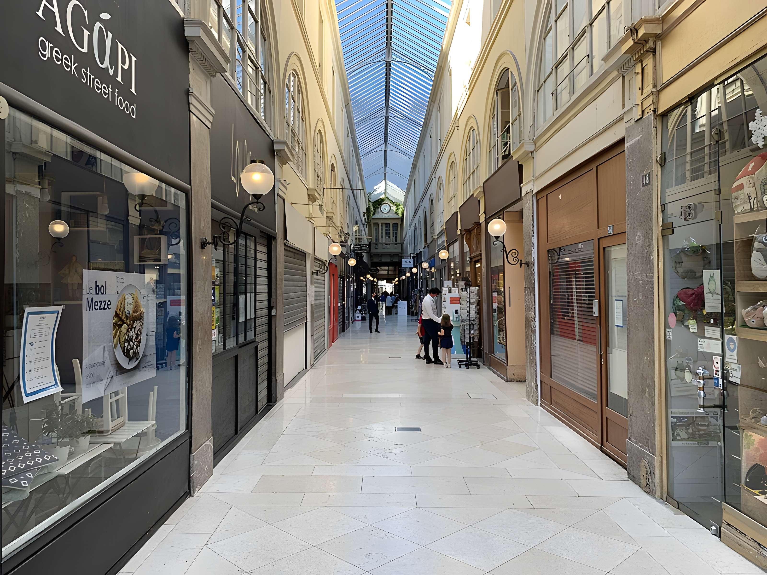 Passage Choiseul et passage Sainte-Anne