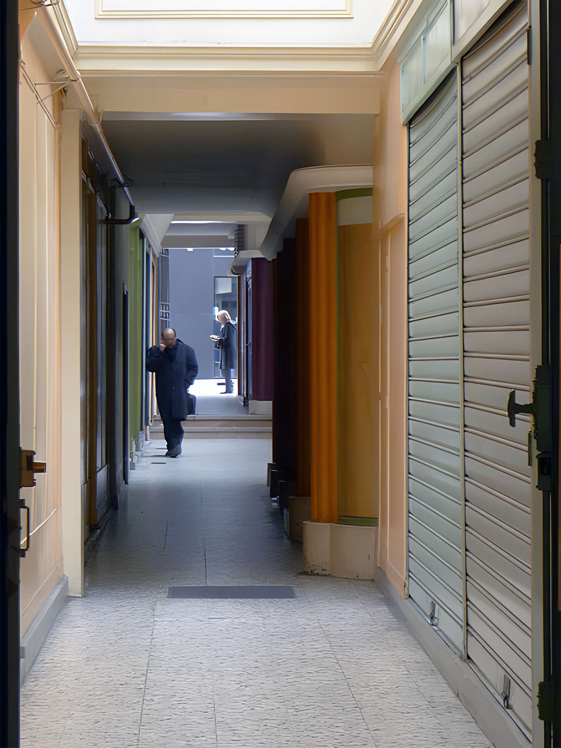 Passage Choiseul et passage Sainte-Anne