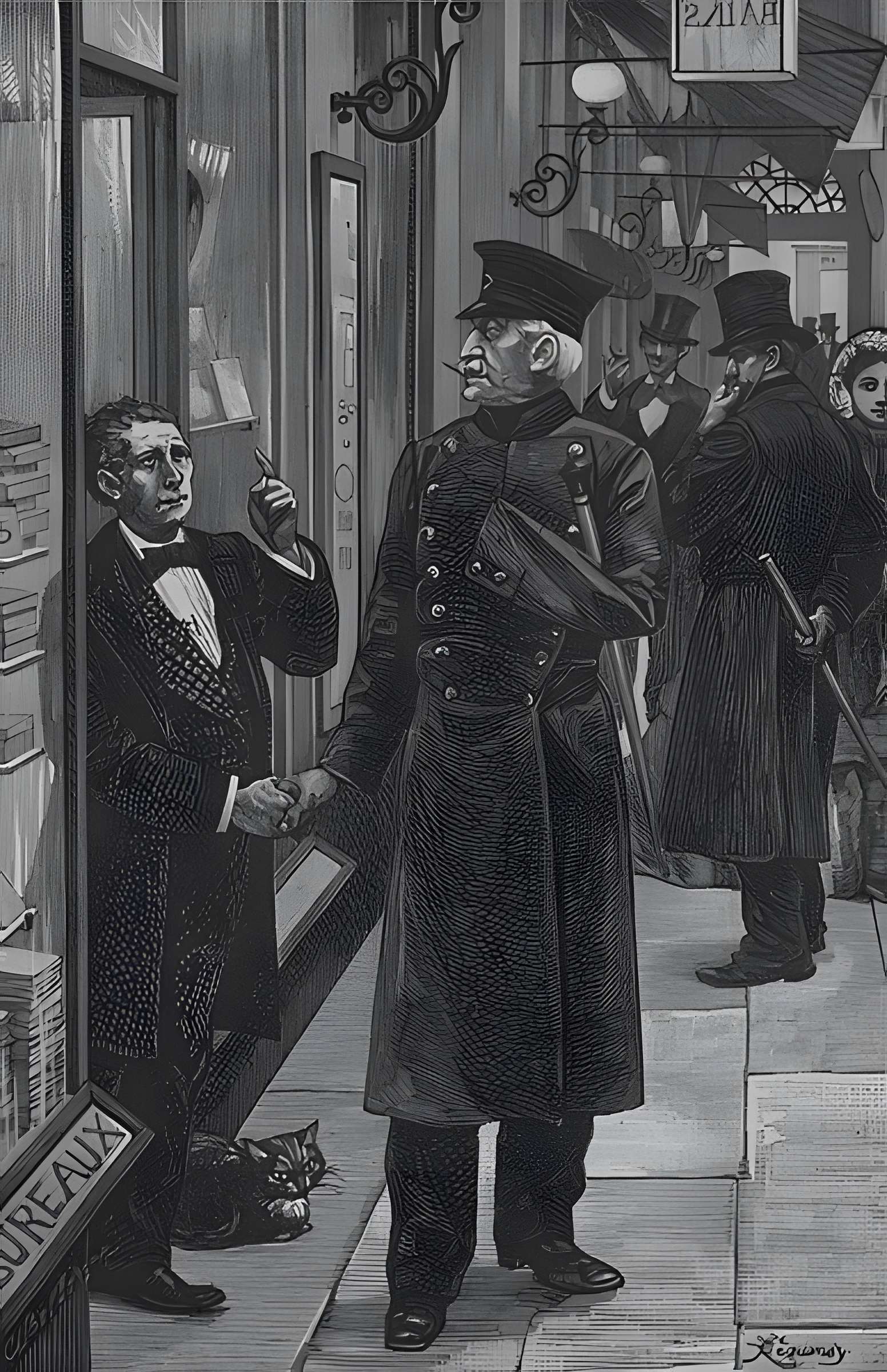 Passage Choiseul et passage Sainte-Anne