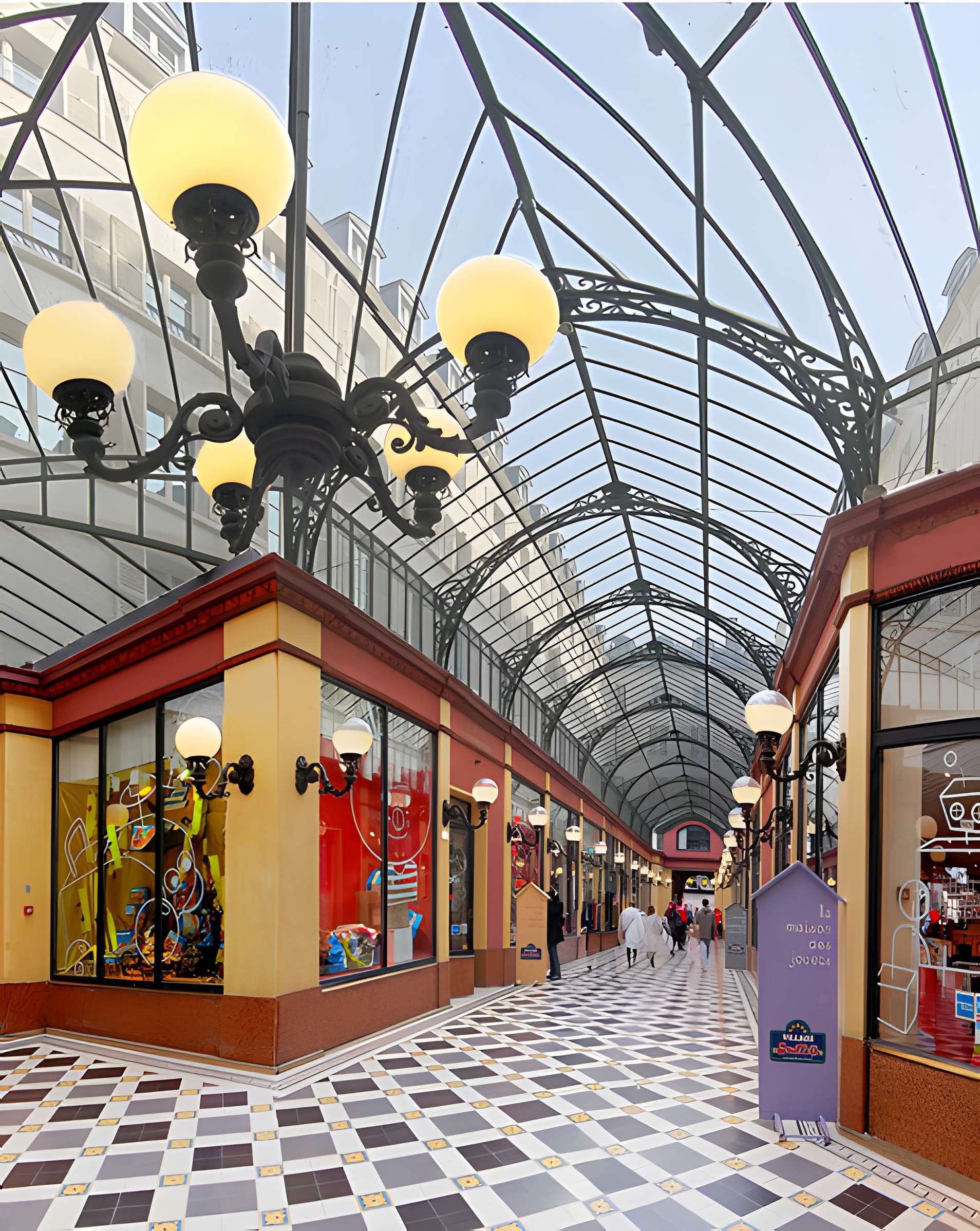 Passage des Princes (n° 7 à 17, 23, 25)