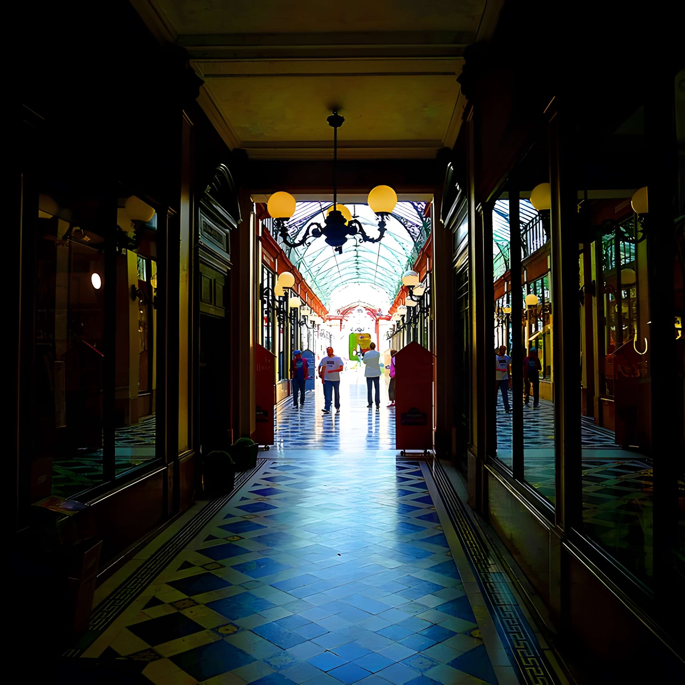 Passage des Princes (n° 7 à 17, 23, 25)