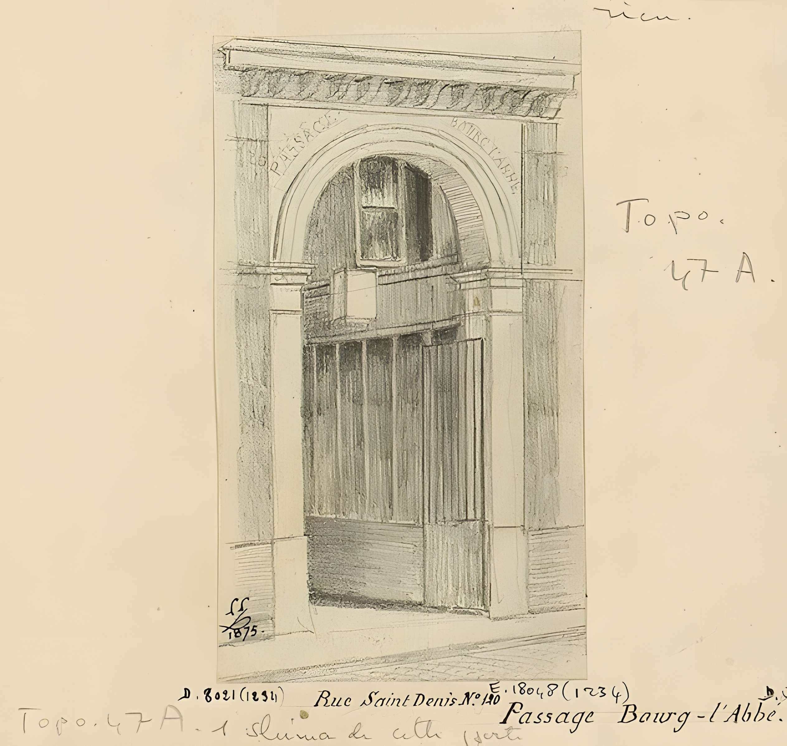 Passage du Bourg-l'Abbé - Paris 2ème