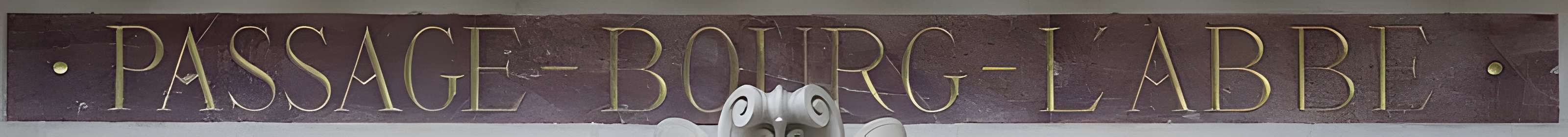 Passage du Bourg-l'Abbé - Paris 2ème