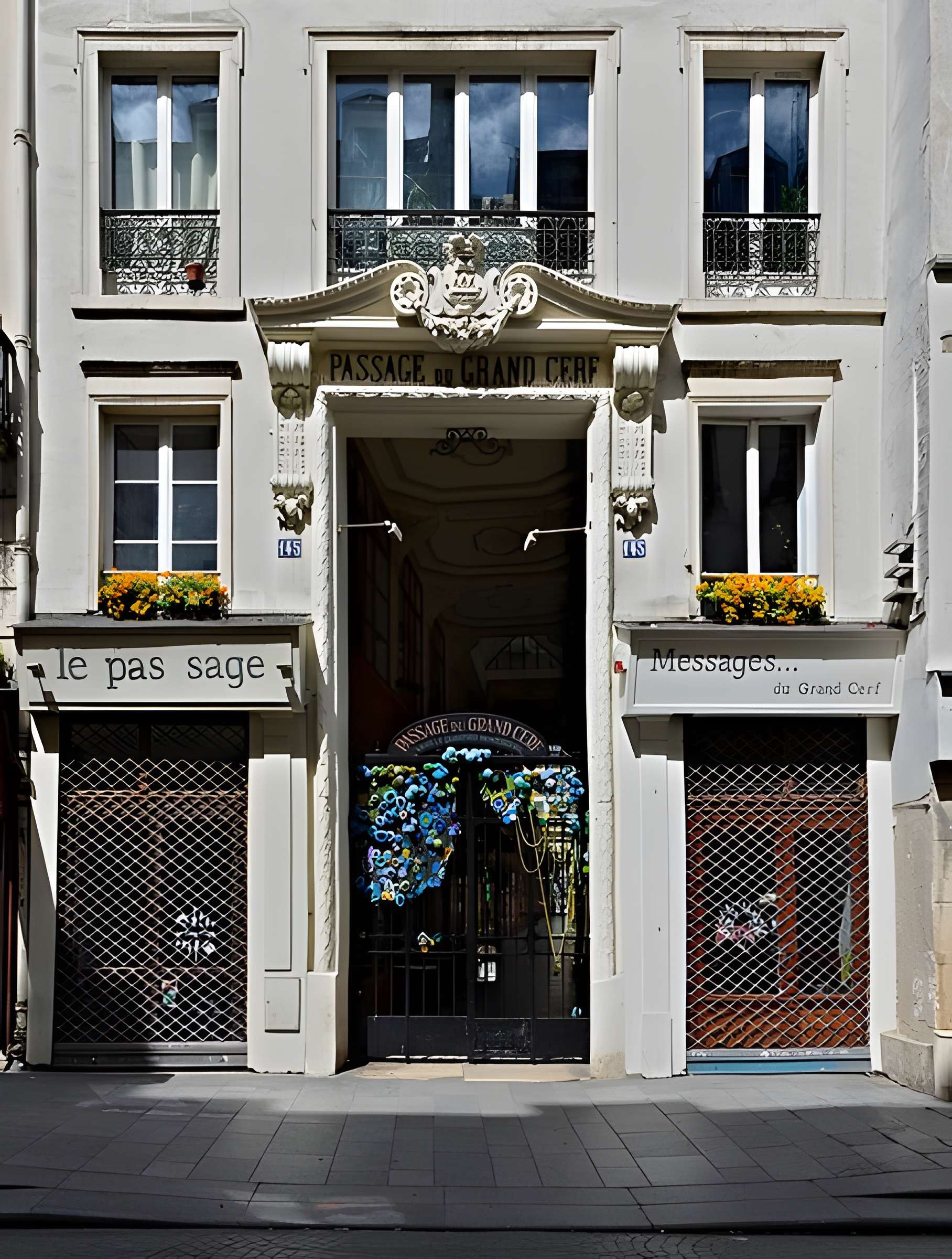 Passage du Grand-Cerf (n° 1 à 59 et n° 2 à 58)