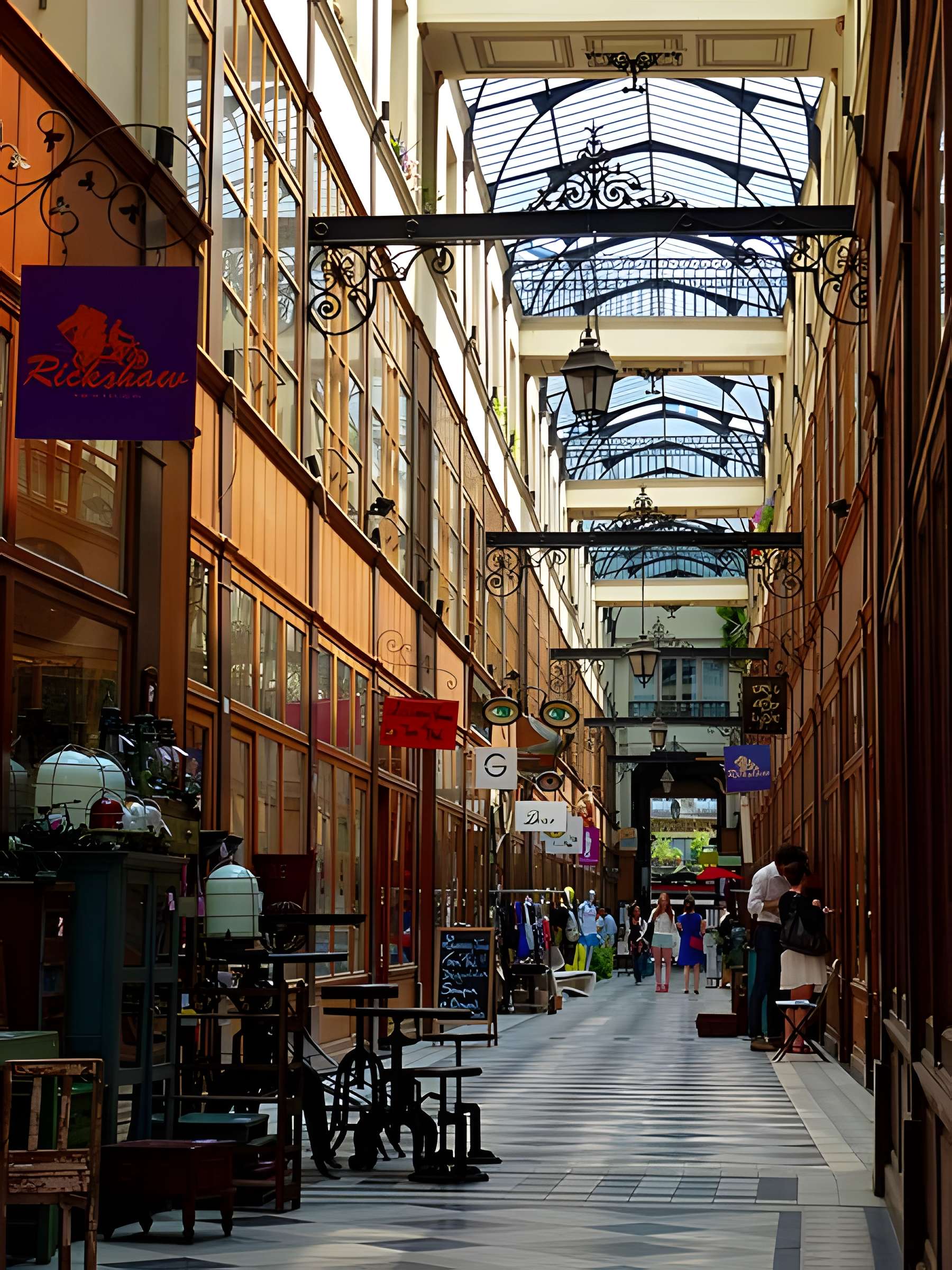 Passage du Grand-Cerf (n° 1 à 59 et n° 2 à 58)