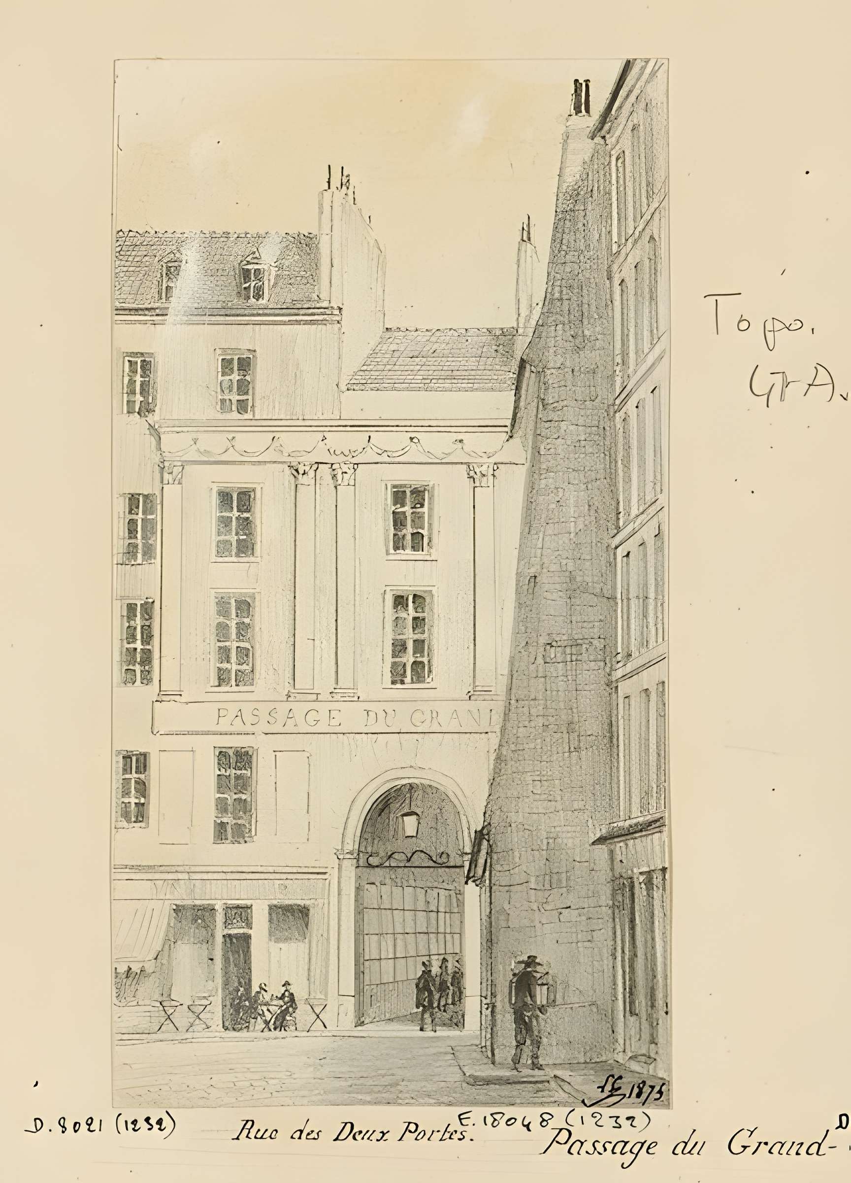 Passage du Grand-Cerf (n° 1 à 59 et n° 2 à 58)